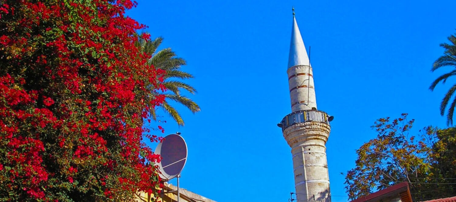 Die Kebir-Moschee („Die Große Moschee“) - Lemesos (Limassol)