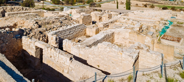 Die archäologische Ausgrabungsstätte des antiken Idalion