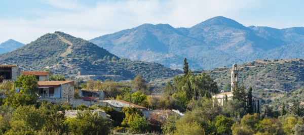 Die Bergregionen von Larnaka (Larnaca) und Lefkosia (Nicosia) Weinstrasse