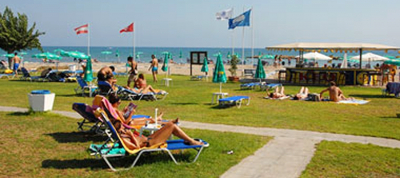 Der Blaue Flagge - Strand Geroskipou Municipal Baths Beach