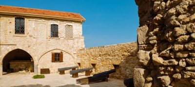 Das mittelalterliche Kastell von Larnaka (Larnaca)