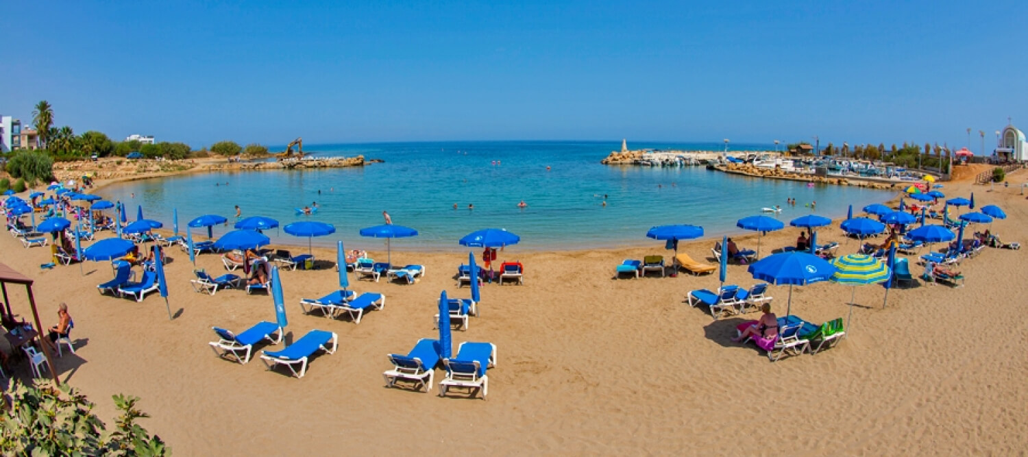 Agia Triada Beach - Blue Flag - Plaża Agia Triada – Błękitna Flaga