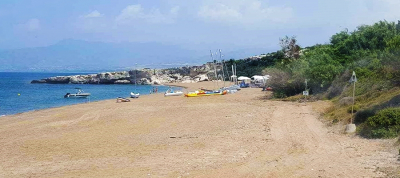 Der Blaue Flagge - Strand Halavron